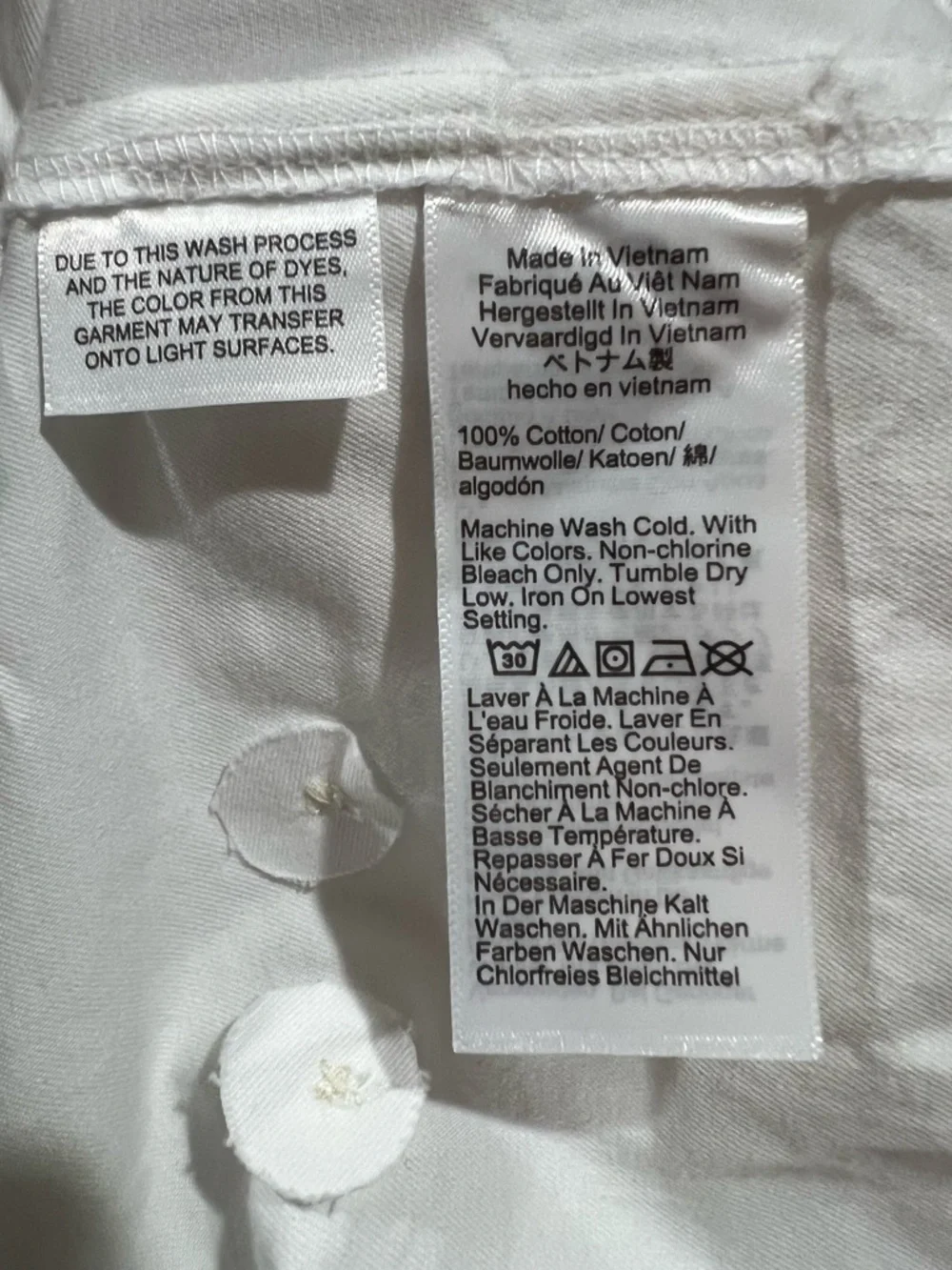 J. Crew White Patch Pocket Chino Vest Size 18 NWT